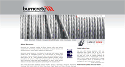 Desktop Screenshot of burncrete.co.za